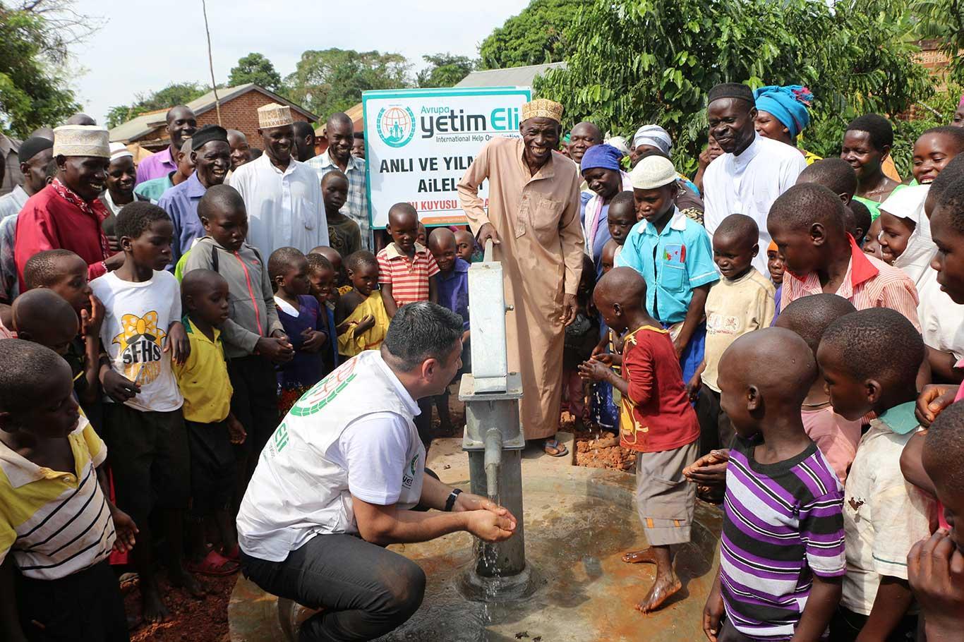 European Yetim Eli inaugurates fresh water wells in Uganda